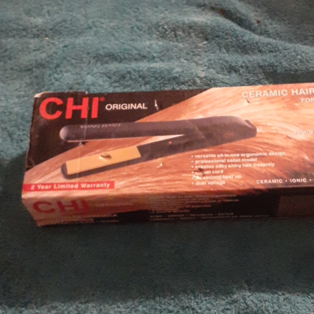 Chi hot iron in box like new